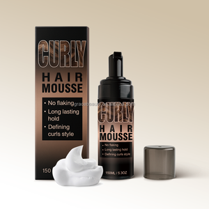La <span class=keywords><strong>Mousse</strong></span> arricciacapelli schiumogeno Anti crespo crea morbidi impacchi per capelli <span class=keywords><strong>Mousse</strong></span> per capelli ricci definisce riccioli - Product Image 4