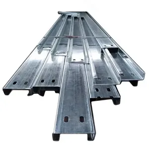 Staffa per arcarecci a canale a U zincata profilo per canale in acciaio formato a freddo strutturale acciaio C Post