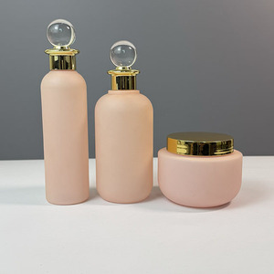 Flacone Vuoto in HDPE Rosa <span class=keywords><strong>per</strong></span> Olio Capelli e Lozione Corpo 200ml 300ml 8oz 10oz, Confezione Cosmetica <span class=keywords><strong>di</strong></span> Lusso, Bottiglie in Plastica <span class=keywords><strong>per</strong></span> Tonico con Tappo a Sfera Rotondo - Product Image 6