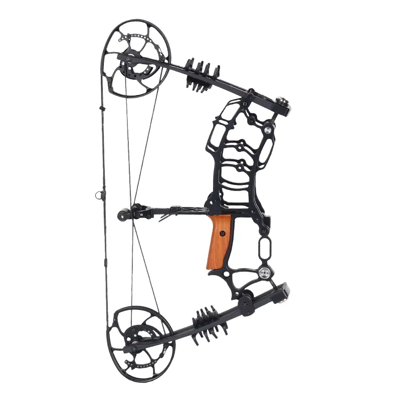 स्ग स्टील बॉल कंपाउंड धनुष और तीर सेट बाएं और दाएं हाथ के दोहरे उद्देश्य धनुष किट तीरंदाजी के बाहर