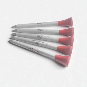 Tees de golf durables en bambou plastique écologique Alternative OEM personnalisé petite quantité production rapide directe en usine - Product Image 2