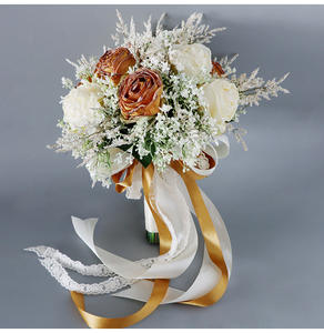 <span class=keywords><strong>Bouquet</strong></span> <span class=keywords><strong>de</strong></span> fleurs roses orange brûlées à sec pour mariage, vente en gros <span class=keywords><strong>de</strong></span> <span class=keywords><strong>bouquet</strong></span> <span class=keywords><strong>de</strong></span> <span class=keywords><strong>mariée</strong></span> rose orange d'automne artificiel sec réaliste - Product Image 6