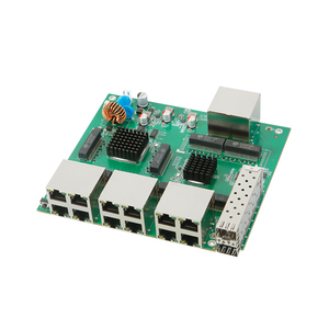 Bảng chuyển đổi mạng 16 + 2 Gigabit với Hai khe cắm quang SFP Mô-đun Giao tiếp mở rộng <span class=keywords><strong>Ethernet</strong></span> 18 cổng - Product Image 1