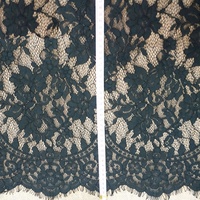 Textile 150*150cm par pièce fleur cils Chantilly dentelle tissu écharpe LT20840