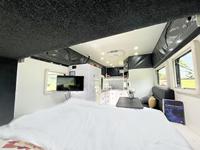 Caravane familiale hybride à trois lits superposés, légère, 4, 5 ou 6 couchages, 15 pieds x 13 pieds, meilleure qualité chinoise, tout-terrain