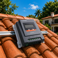 Contrôleur de charge solaire MPPT 12V/24V 20A pour système d'alimentation solaire domestique, tension PV max. 55V