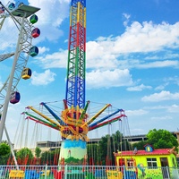 Équipement de parc d'attractions à sensations fortes : Grande balançoire, Tour volante, Manèges de parc d'attractions, Chute libre