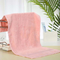 Factory Customized Highly Absorbent Solids Color Versatile Microfiber Towel for Car Washing Shower