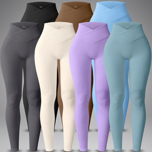 Leggings Deportivos Casuales para Mujer, Levanta Glúteos, 100% Algodón, Antibacterianos, Transpirables, con Forro Polar, Largo hasta la Rodilla - Product Image 2