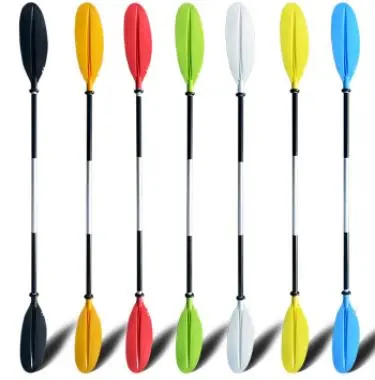 Obiller – pagaie de Kayak multicolore en alliage, 2 pièces, réglable, bateau, rame, canot, vente en gros, nouvelle collection 2023