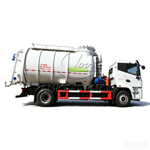 Professional 14Cubic Electric Vacuum Suction Pressure Truck For Steel Mill <b>Dust</b> Ash Conveying & Collection - Product Image 1
