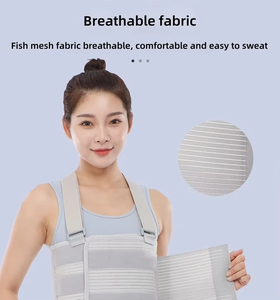 <span class=keywords><strong>Ceinture</strong></span> de fixation <span class=keywords><strong>thoracique</strong></span> unisexe réglable et élastique pour blessures, confortable et respirante, vente en gros, robuste et confortable - Product Image 5