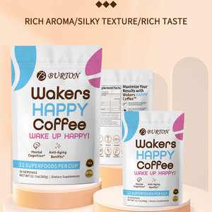 Café sans sucre <span class=keywords><strong>de</strong></span> haute qualité au goût <span class=keywords><strong>de</strong></span> crème amère, pour un réveil énergique, goût soyeux et riche, bénéfique pour la cognition mentale et anti-âge - Product Image 3