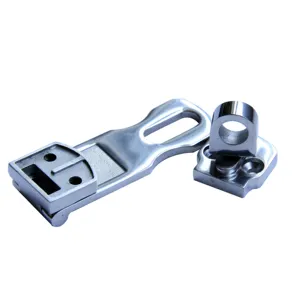 Marine STAINLESS STEEL HEAVY DUTY SWIVEL HASP AND STAPLE For Boat