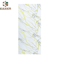 Personnalisation du fabricant Feuille de marbre UV 4x8 Feuille de marbre PVC Panneau UV pour la décoration