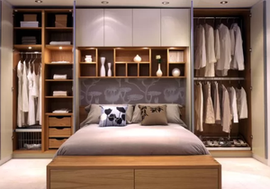 Armoire Modulaire Spacieuse pour Chambres Principales et Dressings, avec Étagères Ajustables et Penderie - Product Image 6
