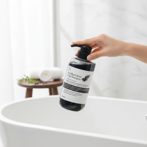 [SOY LAB] Shampooing gel nourrissant antipelliculaire aux haricots noirs 500 ml pour la fraîcheur du cuir chevelu et l'hydratation des cheveux, extrait de haricots noirs - Product Image 3