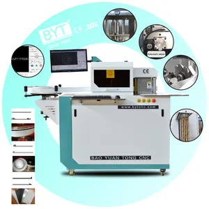 Fornecedor de fábrica Máquina de dobra automática de letras de canal em acrílico CNC Máquina de dobra automática de perfil