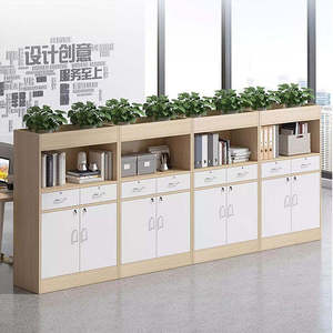 LR-G-037 Tùy Chỉnh Màu Xanh Lá Cây Nhà Máy Tủ Hoa Lưu Trữ Giá Nội Thất Văn Phòng Phân Vùng Tường Phòng Divider Tủ Hồ sơ Sản Phẩm - Product Image 2