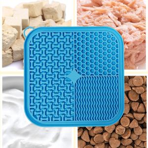 Almohadilla para lamer perro gato de grado alimenticio personalizada, comedero lento, alfombrilla de silicona para lamer perro mascota - Product Image 5
