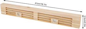 Trampa de polen de abeja de madera de 4 filas de alta calidad con herramientas de apicultura de entrada Nueva condición - Product Image 6
