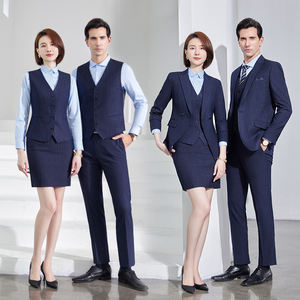 زي مدير فندق للنساء، بدلة عمل بقصة عادية وأكمام طويلة (بوليستر/فيسكوز/سباندكس) - Product Image 6