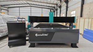 Machine de découpe <span class=keywords><strong>plasma</strong></span> CNC industrielle 1530, équipement de découpe de métal de précision pour l'usine de fabrication de structures en acier - Product Image 2