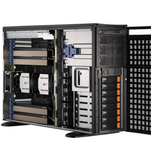 Station de travail GPU SYS-741GE-TNRT 4x RTX 6000 Processeur Blackwell Dual Xeon Silver Machine IA Deep Learning en rack - Product Image 1