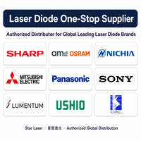 Diode laser verte LXU LXU51530G 513nm 30mW TO18 5.6mm, module LD pour niveleur, télémètre, éclairage stellaire, outils électriques