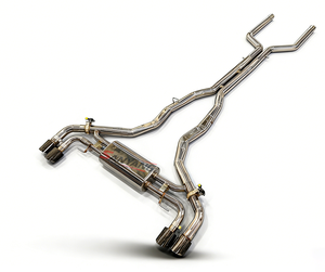 Sistema de Escape Valvetronic Personalizado de Fábrica para <span class=keywords><strong>BMW</strong></span> X6M X5M F95 F96 S63, Tubos de Escape Catback de Alto Rendimiento en Acero Inoxidable SUS304 - Product Image 3