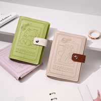 Bloc-notes à spirale en feutre avec couverture en PU et papier, ensemble cadeau