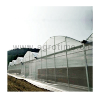 Landwirtschaftliches Mehrspanniges Venlo-Glasgewächshaus mit Photovoltaik-Anlage