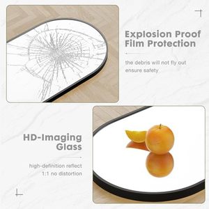 <span class=keywords><strong>Miroir</strong></span> sur pied de <span class=keywords><strong>grande</strong></span> <span class=keywords><strong>taille</strong></span>, personnalisé, en forme d'arche, pour la décoration de la maison moderne, <span class=keywords><strong>miroir</strong></span> décoratif mural - Product Image 6