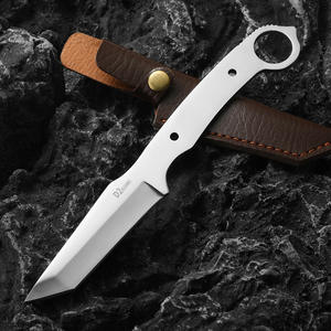 Lame de couteau semi-finie de 4 mm d'épaisseur pour dropshipping Shopify, couteau à fruits, polie et affûtée, pour manche DIY, outil de camping extérieur - Product Image 5