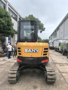 Mini-excavatrice Sany SY35U d'occasion à prix avantageux, moteur et boîte de vitesses en état de marche, fabriquée en Chine - Product Image 6