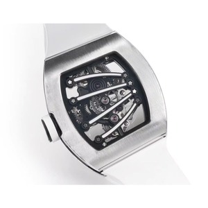 Reloj de pulsera de negocios para hombre, mecánico automático, esqueleto, de moda, tourbillon personalizado con diamantes completos de alta calidad. - Product Image 3
