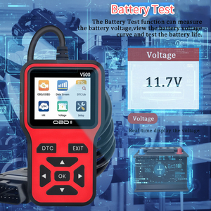 เครื่องสแกน OBD2 V500อเนกประสงค์เครื่องมือวินิจฉัยรถยนต์สำหรับตรวจสอบรหัสความผิ<span class=keywords><strong>ด</strong></span>ปกติของเครื่องยนต์เครื่องอ่าน EOBD ไฟฟ้าสำหรับรถยนต์ - Product Image 3