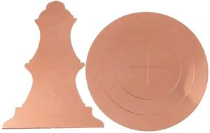 Support à cupcakes en carton écologique avec surface antiadhésive résistante à la chaleur pour gâteaux de mariage et thés de l'après-midi - Product Image 4