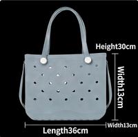 Sac de plage en silicone, en mousse EVA, en caoutchouc, imperméable et durable, personnalisé, grandes, moyennes et petites tailles, vente en gros d'usine, OEM ODM