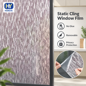<span class=keywords><strong>Película</strong></span> Adhesiva para Ventanas, Privacidad para Vidrios Esmerilados, <span class=keywords><strong>Película</strong></span> Estática para Ventanas sin Pegamento para Ventanas de Cocina y Baño - Product Image 1
