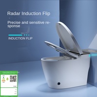 WC intelligent pour femmes, avec fonctions de nettoyage et de séchage, à chasse d'eau par siphon entièrement automatique, en acier inoxydable, pour projets hôteliers et vente en gros