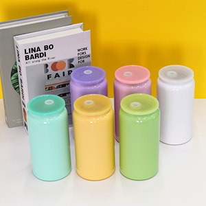 Nuevos Vasos Térmicos de 16 oz de Acero Inoxidable 304 para Sublimación, con Aislamiento al Vacío en Forma de Lata de Cerveza para Mantener Bebidas Frías o Calientes - Product Image 3