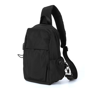 New Eco Fabric Oxford RFID Blocking Single Cross Shoulder Pack Cross Body <b>Bag</b> <b>Sling</b> Chest <b>Bag</b> for <b>Men</b> - Product Image 1