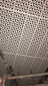 Aluminum Perforated Room Divider <b>Curtain</b> Modern Design Anodized Surface Anti-Corrosion Exterior Application 70in Width - Product Image 2