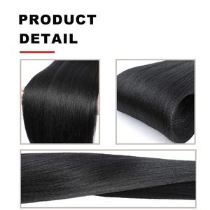 Échantillon Gratuit - Mèches Synthétiques Yaki Lisses et Douces de 52 Pouces (225g) pour Tresses Africaines, Fibre Pré-Étirée EZ 3x pour Tressage Facile - Product Image 4