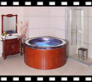 Whirlpool Acryl Buiten Jacuzzi voor Vier Personen met Balboa Besturing, <span class=keywords><strong>40</strong></span> Jets, Thermostaat, Vrijstaand Ontwerp voor Hotelgebruik - Product Image 6