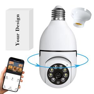 0728 Premium 2.4ghz <b>Wifi</b> Cloud Backup Bulb <b>Camera</b> 360-degree Remote Viewing Cctv System Night Vision Multifunctional Ip - Product Image 2