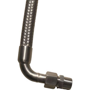 304/316L 스테인레스 스틸 금속 꼰 메쉬 골판지 파이프 금속 호스 내부 및 외부 나사 사용자 정의 - Product Image 5