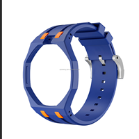 Personnalisation en prévente : Bracelet de montre en silicone liquide modifié, bracelet de montre en céramique et boîtier en biocéramique pour la montre Royal Pop