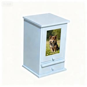 Китайский производитель биоразлагаемых экологичных урн для праха животных из древесины павловнии на заказ - Product Image 3